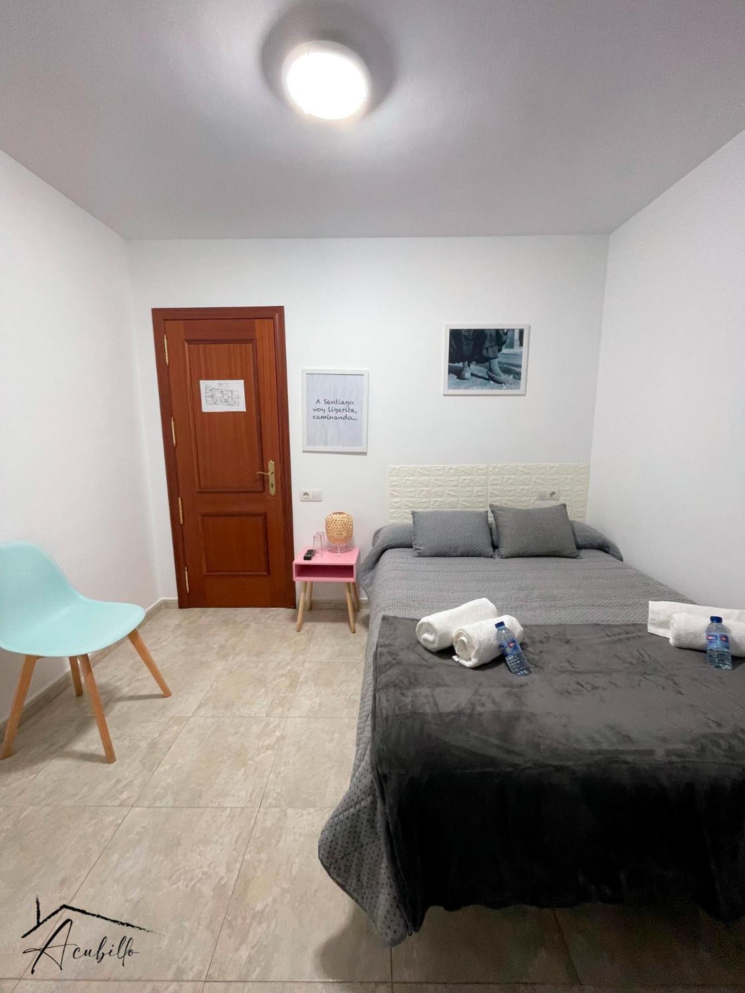 Acubillo Hotell Palas de Rei Eksteriør bilde