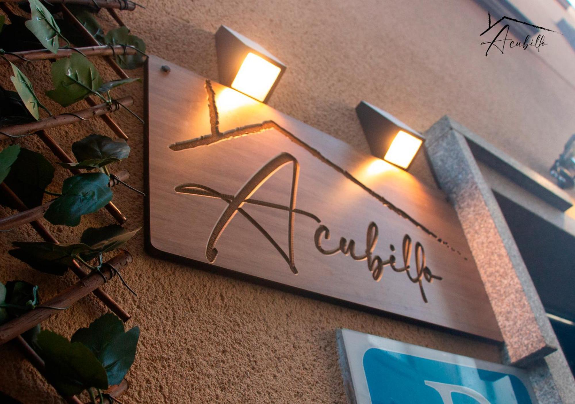 Acubillo Hotell Palas de Rei Eksteriør bilde